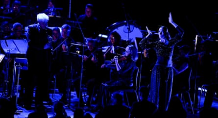 Principal cellist and dancer Anna Garde with Martin Fröst and the Swedish Chamber Orchestra