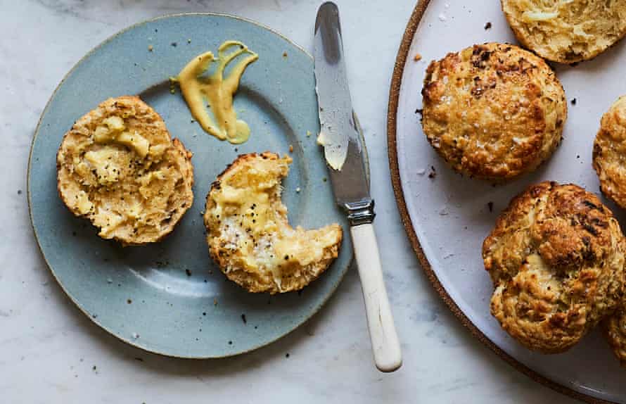 Cauliflower and Cheese Scones by Claire Thompson