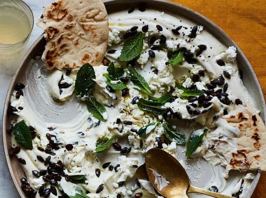 Claire Thompson's whipped cauliflower with tahini and lemon
