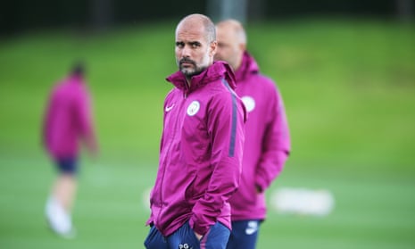 Manchester City’s manager Pep Guardiola