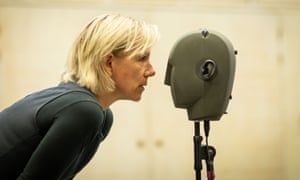 Juliet Stevenson recording for Blindness at the Donmar Warehouse.