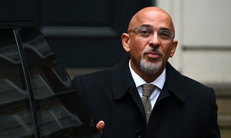 Nadhim Zahawi at the Conservative party headquarters in London, 24 January 2023
