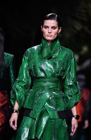 Bold hues and textures at Balmain.
