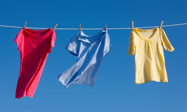 clothes on a line
