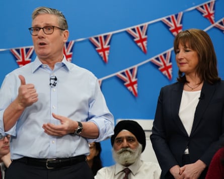 Keir Starmer with Rachel Reeves