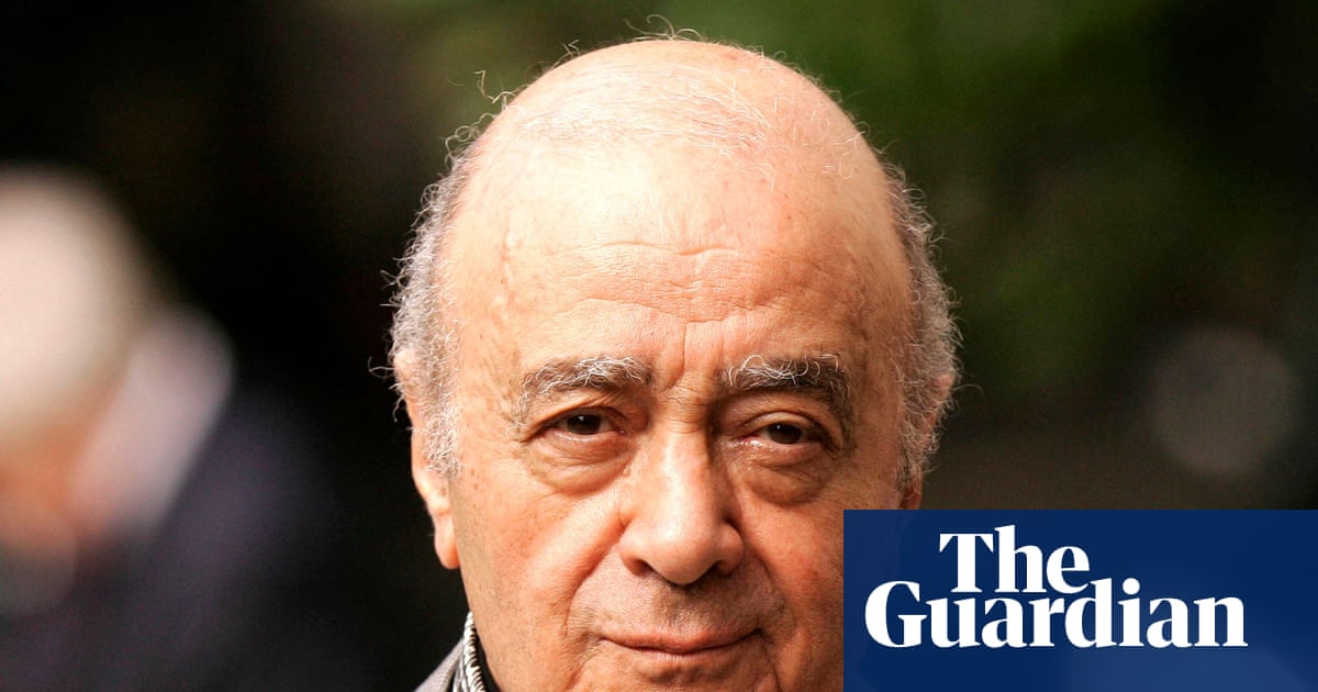 Man questioned over trafficking allegations in Mohamed Al Fayed investigation