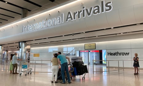 Heathrow international arrivals