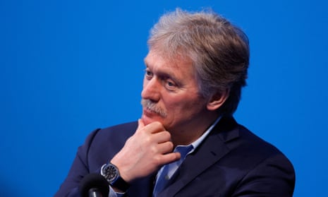 Kremlin spokesperson Dmitry Peskov, pictured last year.