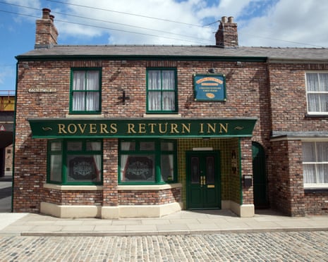 The Rovers Return pub, featured in ITV’s Coronation Street