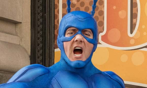 The Tick, with Peter Serafinowicz, is good; real ticks, on the hand, not so much.