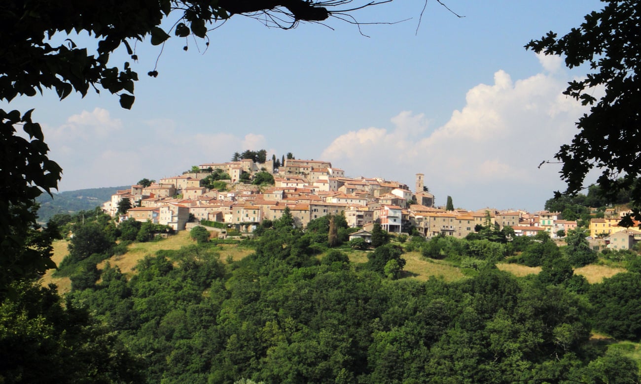 Semproniano village in southern Tuscany.