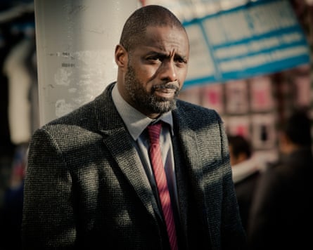Idris Elba in the BBC drama Luther