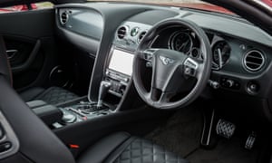 Inside story: the sumptuous interior is so comfortable you could cruise all day.