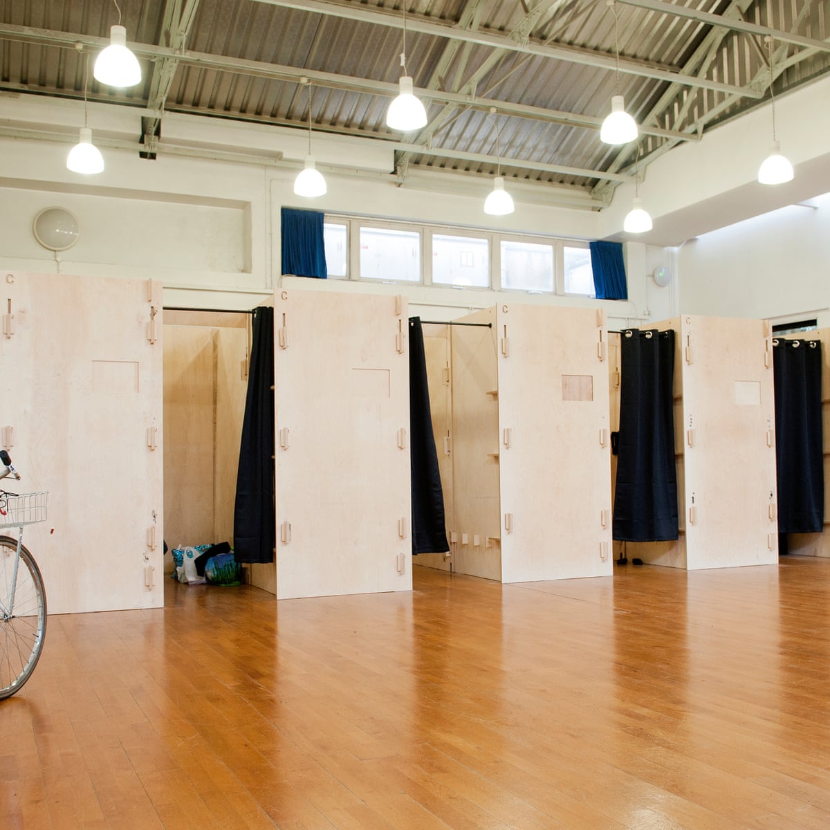 Wooden Sleeping Pods Offer Privacy To London S Homeless Homelessness The Guardian Wooden Sleeping Pods Offer Privacy To London S Homeless Homelessness The Guardian