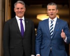 Australia news live: Marles and Hegseth meet in Washington; teen charged after ‘near complete amputation’ of boy’s hand