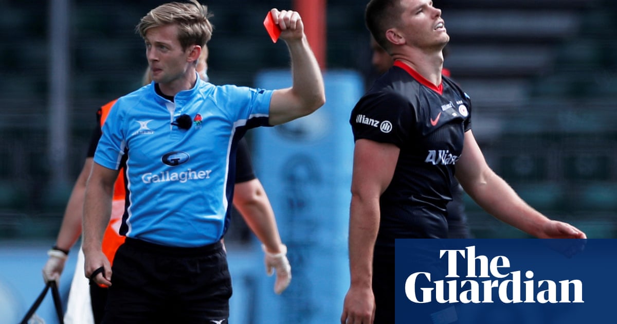 Owen Farrell handed five-game ban and will miss Saracens Leinster clash
