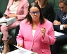 Australia news live: King accuses Hanson of ‘gaslighting’ Indigenous Australians and PM with ‘pathetic pseudo-apology’; crocodile assaulted at Perth zoo