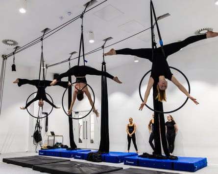 Today’s pupils are trained in commercial dance, aerial circus skills and creating a social media presence.