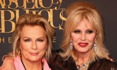 Joanna Lumley and Jennifer Saunders arrive ahead of the Absolutely Fabulous: The Movie Melbourne premiere at Village Cinemas Crown on August 2, 2016