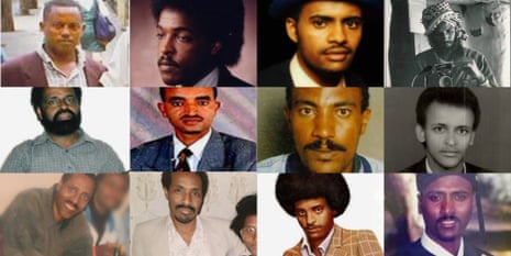 Images of 12 arrested Eritrean writers