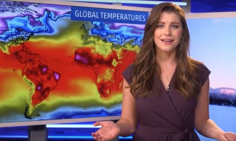 ‘You constantly question: am I doing this well enough?’ … Kait Parker on the Weather Channel.