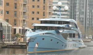 Oil Prices Dip; UK Grocery Price Inflation Highest Since 2012 – Business Live 2 The superyacht Phi owned by a Russian businessman in Canary Wharf, east London which has been detained as part of sanctions against Russia.