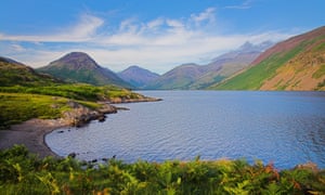 Wastwater and Wasdale Head in the English Lake District.