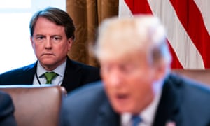 White House counsel Don McGahn has cooperated extensively with special counsel Robert Mueller in his investigation of Russian election interference.