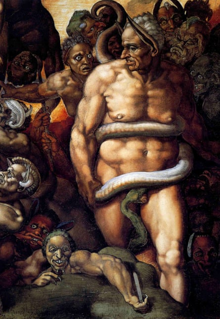 Minos in Michelangelo’s Last Judgment.