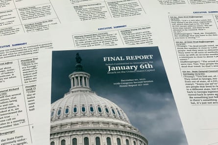 The final report released by the House select committee investigating the 6 January attack.