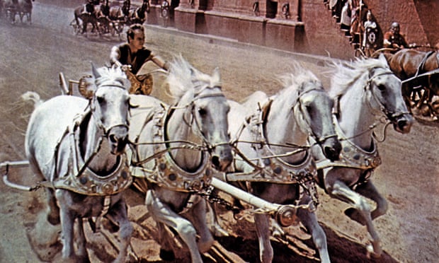 Love interest … Charlton Heston in Ben-Hur