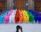 Rainbow people and Katy Perry in a bottle: photos of the weekend