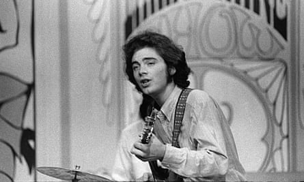 Roky Erickson of the 13th Floor Elevators performs on the Larry Kane Show in 1967, in Houston, Texas.