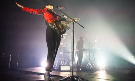 Anna Calvi at the Roundhouse in London, 2019.