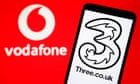 Vodafone merger ‘could leave 1m Three customers unable to find cheaper deals’ Vodafone merger ‘could leave 1m Three customers unable to find cheaper deals’