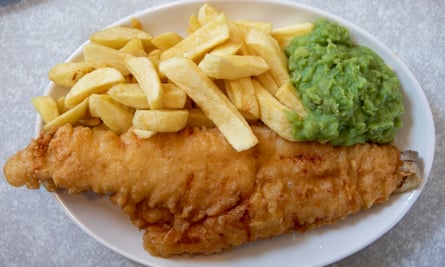 British fish and chips