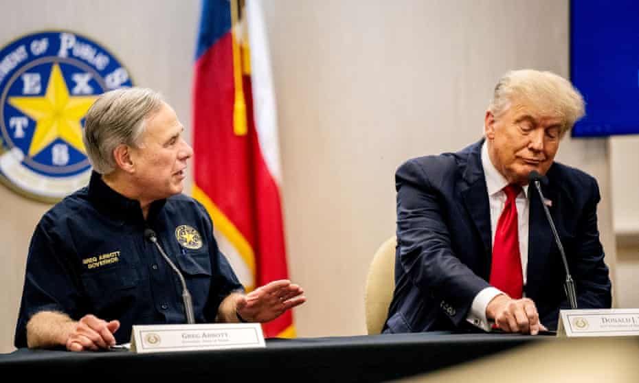 <div class=__reading__mode__extracted__imagecaption>Donald Trump at the border on Wednesday. A report by the Brookings Institution thinktank in Washington argues that ‘Trump is at serious risk of eventual criminal indictment in New York state’.Photograph: Brandon Bell/Zuma/Rex/Shutterstock<br>Donald Trump at the border on Wednesday. A report by the Brookings Institution thinktank in Washington argues that ‘Trump is at serious risk of eventual criminal indictment in New York state’.Photograph: Brandon Bell/Zuma/Rex/Shutterstock</div>