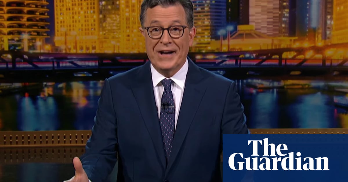 Stephen Colbert sobre el DNC: ‘Un teletón repleto de estrellas para curar a América del Trump en etapa avanzada’ | Resumen de la televisión nocturna Stephen Colbert sobre el DNC: ‘Un teletón repleto de estrellas para curar a América del Trump en etapa avanzada’ | Resumen de la televisión nocturna