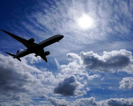Coronavirus - Thu Jul 29, 2021<br>A plane lands on the southern runway at London Heathrow Airport. US and EU travellers who are fully vaccinated against coronavirus will be allowed to enter England and Scotland without the need to quarantine from Monday. Travellers will be required to take a pre-departure test, and a PCR test on or before the second day after their arrival. Picture date: Thursday July 29, 2021. PA Photo. The new rules also include arrivals from Norway, Iceland, Switzerland, Lichtenstein, Monaco, Andorra and Vatican City. Travellers from France to the UK will continue to be required to enter quarantine. See PA story HEALTH Coronavirus Travel. Photo credit should read: Steve Parsons/PA Wire