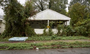 Condemned housing in the Pittsburgh neighborhood, Atlanta, GA