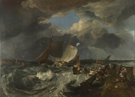 Calais Pier (1803), by JMW Turner.