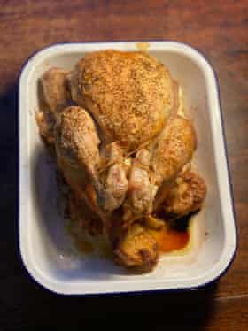 Caroline Craig's chicken with 40 cloves of garlic for Felicity Cloake's perfect May 22 2021
