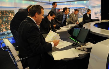 Jeff Stelling says his research involves ‘sitting at a laptop all Wednesday and Thursday’.