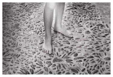 Photo of Alice’s feet at St Paul de Vence