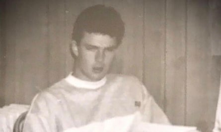 Barry Manners being held hostage, aged 24