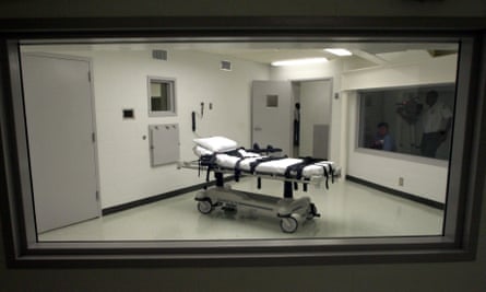 Alabama’s lethal injection chamber at Holman correctional facility in Atmore.
