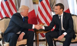 Trump and Macron