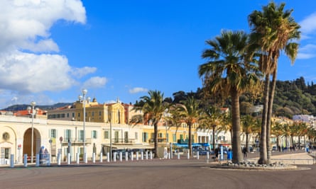 Promenade des Anglais, Nice.