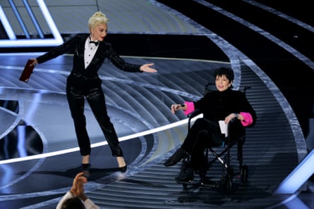 Applause … Gaga and Minnelli won praise for their collaborative turn.