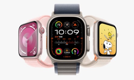 Os novos Apple Watches têm telas mais brilhantes e chips mais rápidos.